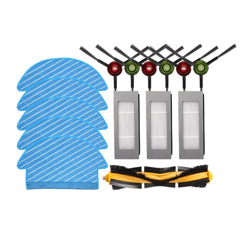 适配科沃斯扫地机配件DN320/520/33/36/55水箱支架边滚刷抹布滤网 - 图3