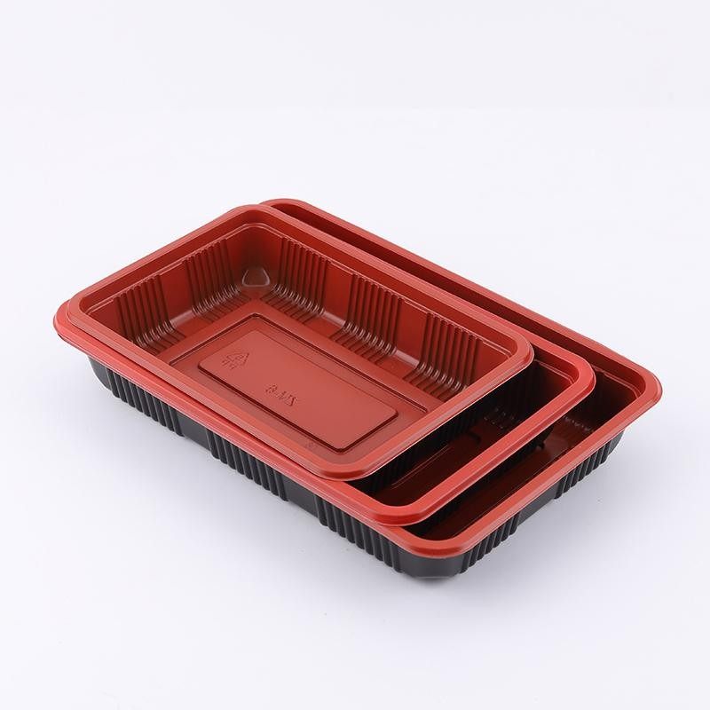 超市一次性红黑生鲜托盘加厚水果蔬菜包装盒长方形食品打包盒无盖,淘宝优惠券,粉丝福利购,淘宝优惠卷