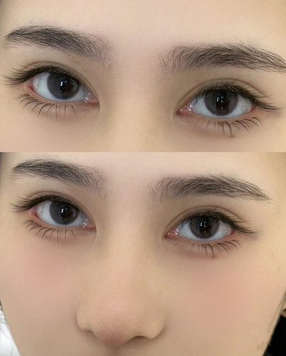 3D轻欧美凌乱假睫毛自然眼尾加长卷翘一片式透明梗漫画混血感新手 - 图0