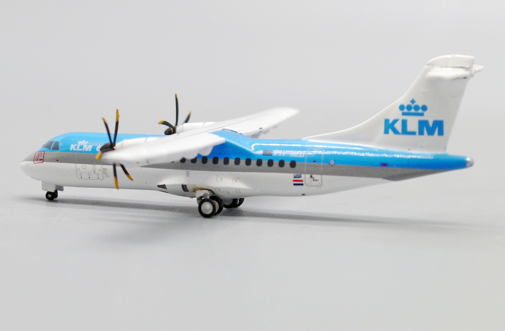 现货 1:400荷兰航空 KLM ATR-42-300 PH-XLD客机模型 XX40004-图1