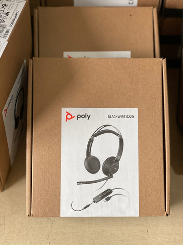 Plantronics 缤特力 POLY blackwire C5210 C5220 USB头戴式耳机 - 图0