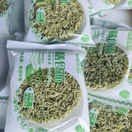 广州增城特产正果工农手工迟菜心面 蔬菜面条礼盒装1.35千克 - 图3