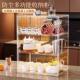 Desktop transparent dustproof cup holder storage box water cup tea cup
