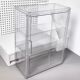 Transparent acrylic multi-layer storage cup holder