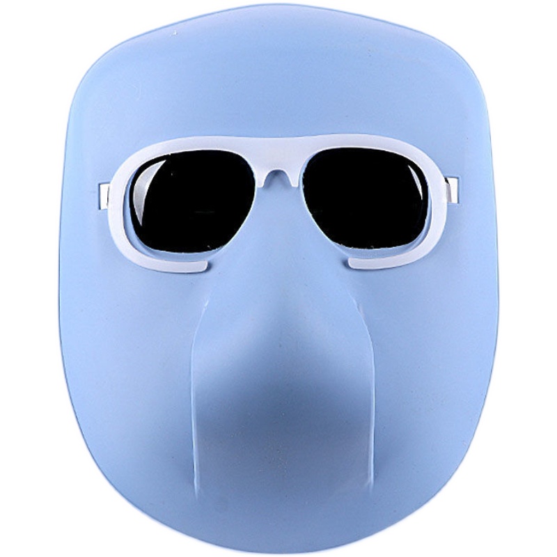 烧电焊面罩全脸防护罩 头戴式护脸轻便焊工专用隔防拷热烧焊眼镜 - 图3