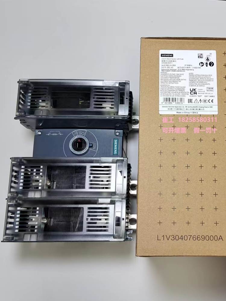 西门子断路器3KF4340/3630/5380/9405/9505-0MF51-0BA00 - 图0