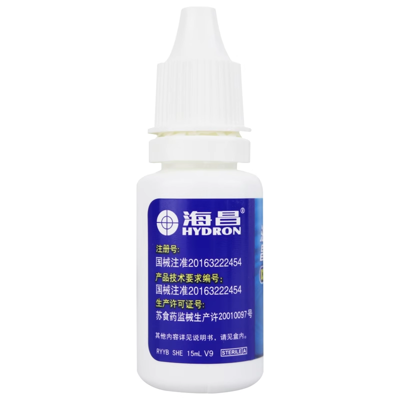 海昌 SHE隐形眼镜润滑液 15ml/瓶 润滑镜片 锁水保湿 佩戴舒适 - 图3