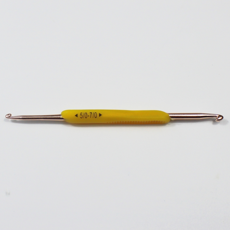 钩针工具套装勾玩偶毛线不锈钢糖果色软柄钩针diy手工编织材料包 - 图2