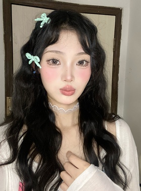 白色短款蕾丝花边项圈lolita锁骨