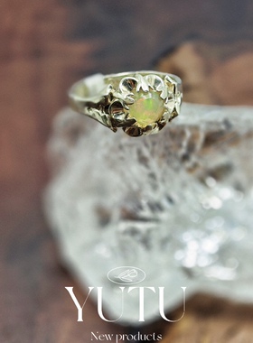 YUTU原创设计S925银掌上明珠戒指