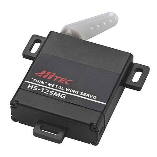 HITEC原装进口正品行货HS-125MG薄型大扭力金属齿模拟舵机机翼用 - 图3