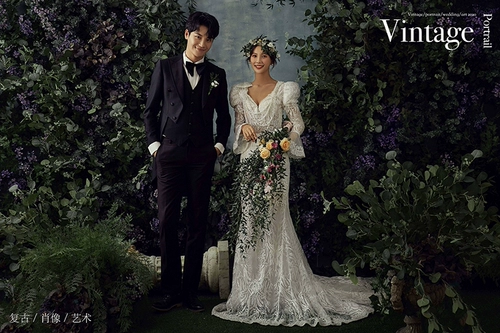 Корейское кружевное свадебное платье, 2020, в корейском стиле, крой «рыбий хвост», облегающий крой