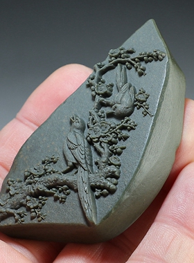 【喜上眉梢】戈壁石把玩件 需打挂绳孔留言 楼叔孤品