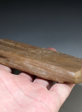 [圭]新疆硅化木原石 楼叔孤品