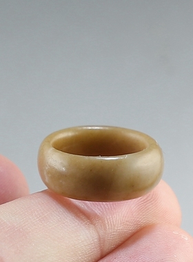 特价戒指天然和田玉情侣