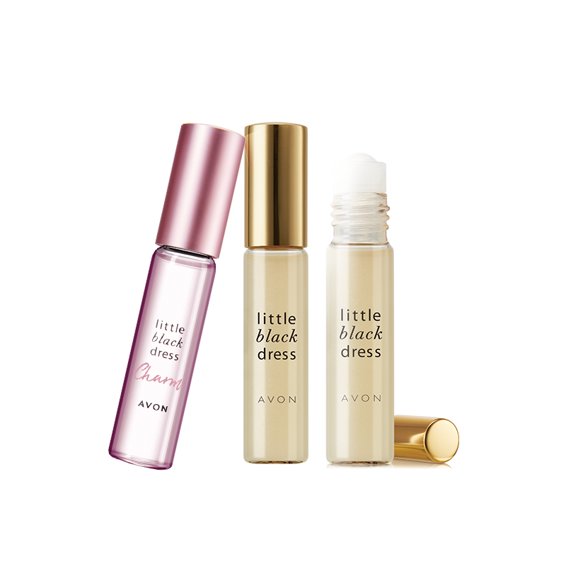 avon /雅芳小黑裙花漾走珠组合装男 avon雅芳香水