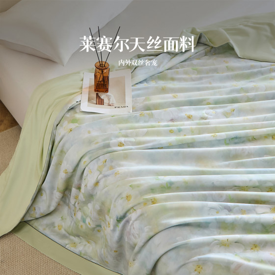 Laise Tencel Silk Quilt 100 Mulberry Silk Washable