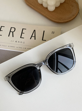 圆脸韩国时尚风百搭防晒太阳镜