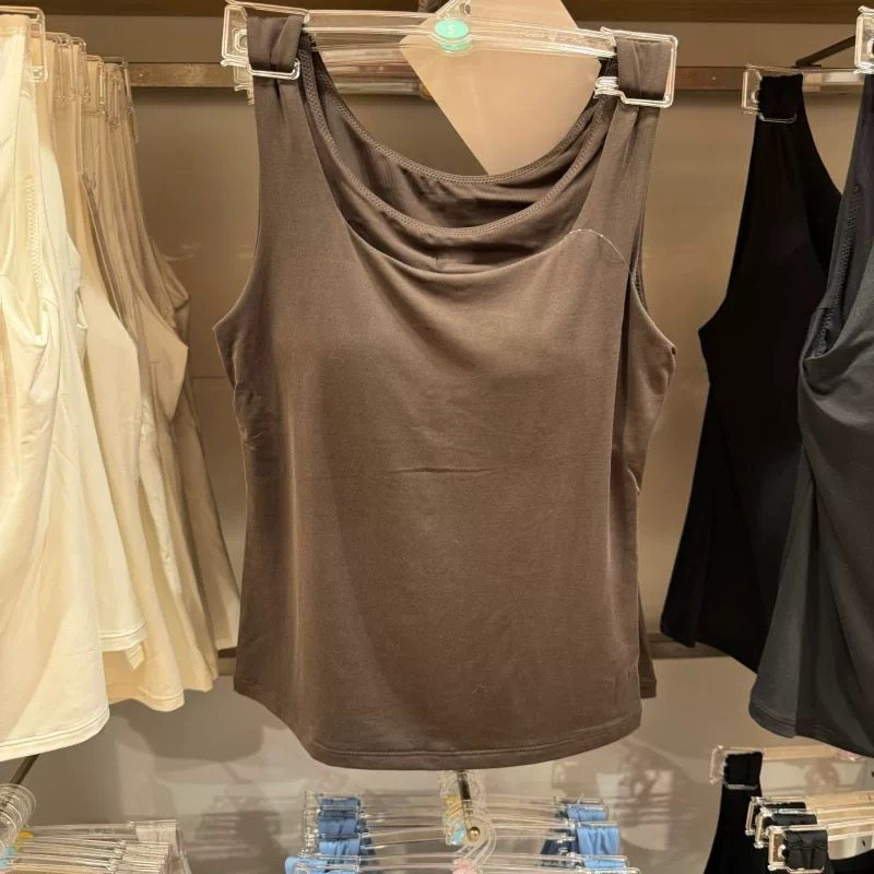 日单女装Bra背心/空气衣加杯修身背心凉感肌底带胸垫打底衫482181,淘宝优惠券,粉丝福利购,淘宝优惠卷