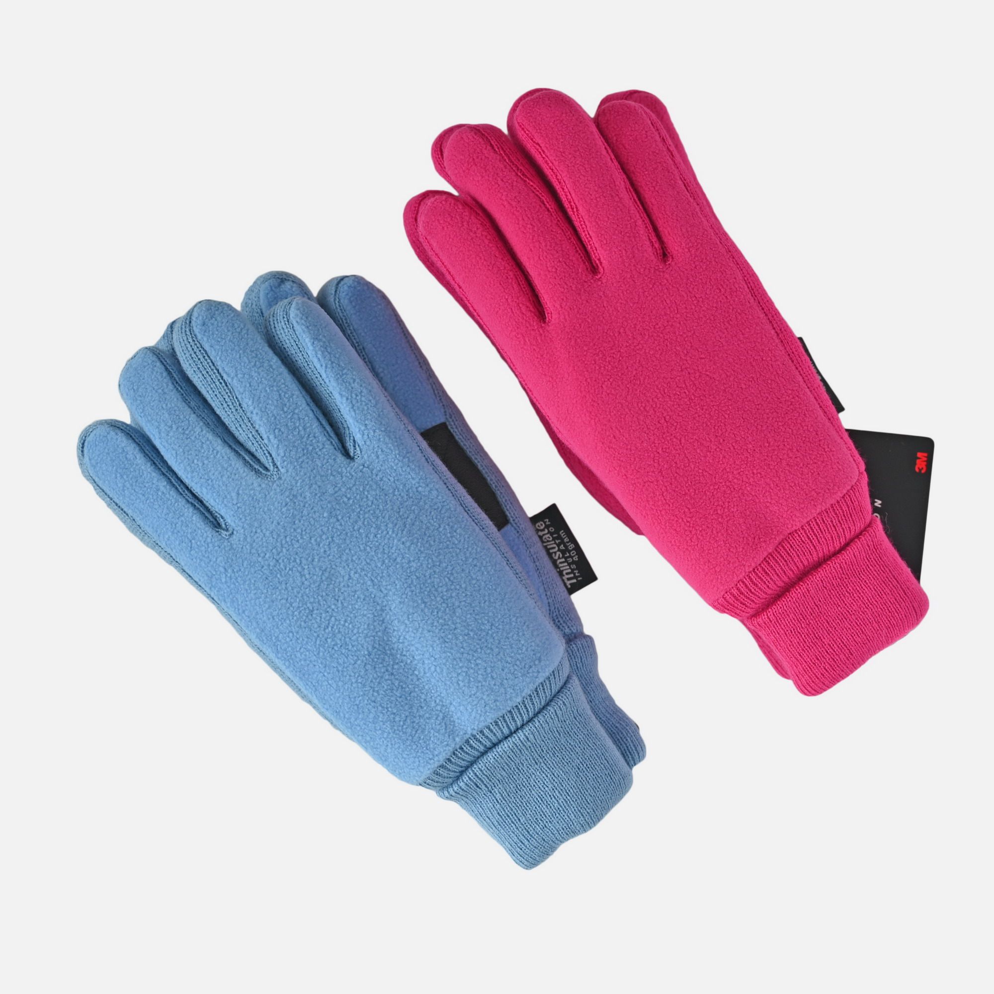 出口3M Thinsulate触屏针织摇粒绒抓红蓝灰藏青色男女冬保暖手套,淘宝优惠券,粉丝福利购,淘宝优惠卷