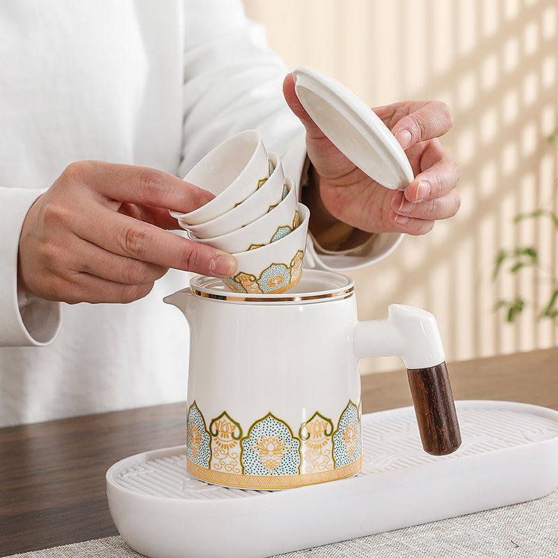 High-end travel tea set 0423