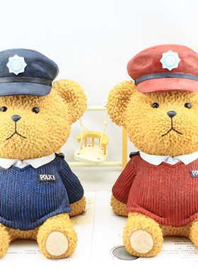 英伦公仔创意摆件