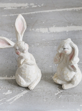 可爱风儿童房桌面装饰树脂工艺品