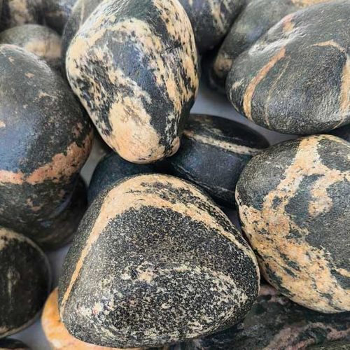 泰山石敢当青石摆件客厅玄关招财石鱼缸石天然原石无切割 - 图0