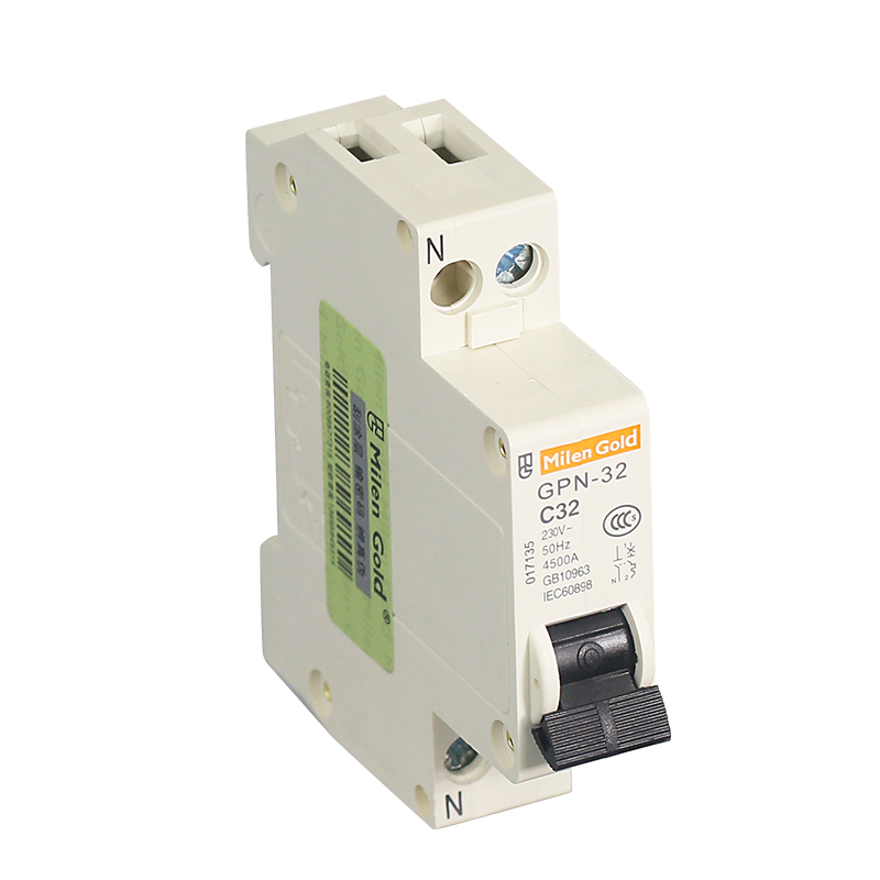 天津梅兰日兰GPN双进双出1P+N10A16A20A25A32A断路器空气开关保护 - 图2