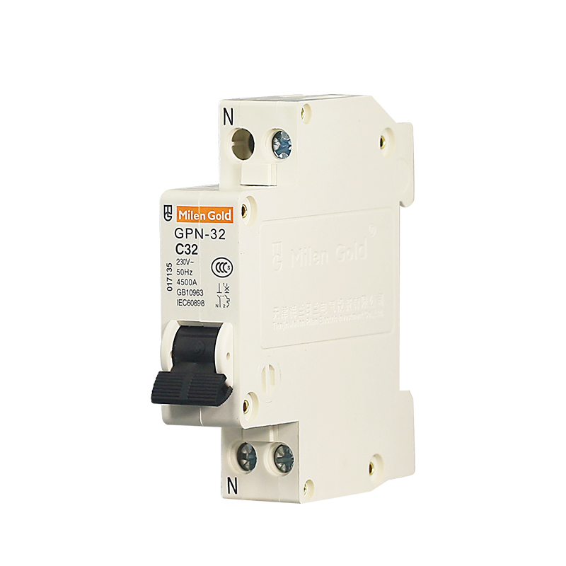 天津梅兰日兰GPN双进双出1P+N10A16A20A25A32A断路器空气开关保护 - 图1