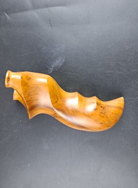 百年雷击枣木满红木质细腻螳螂弹弓北方特有红木枣木弓户外收藏级