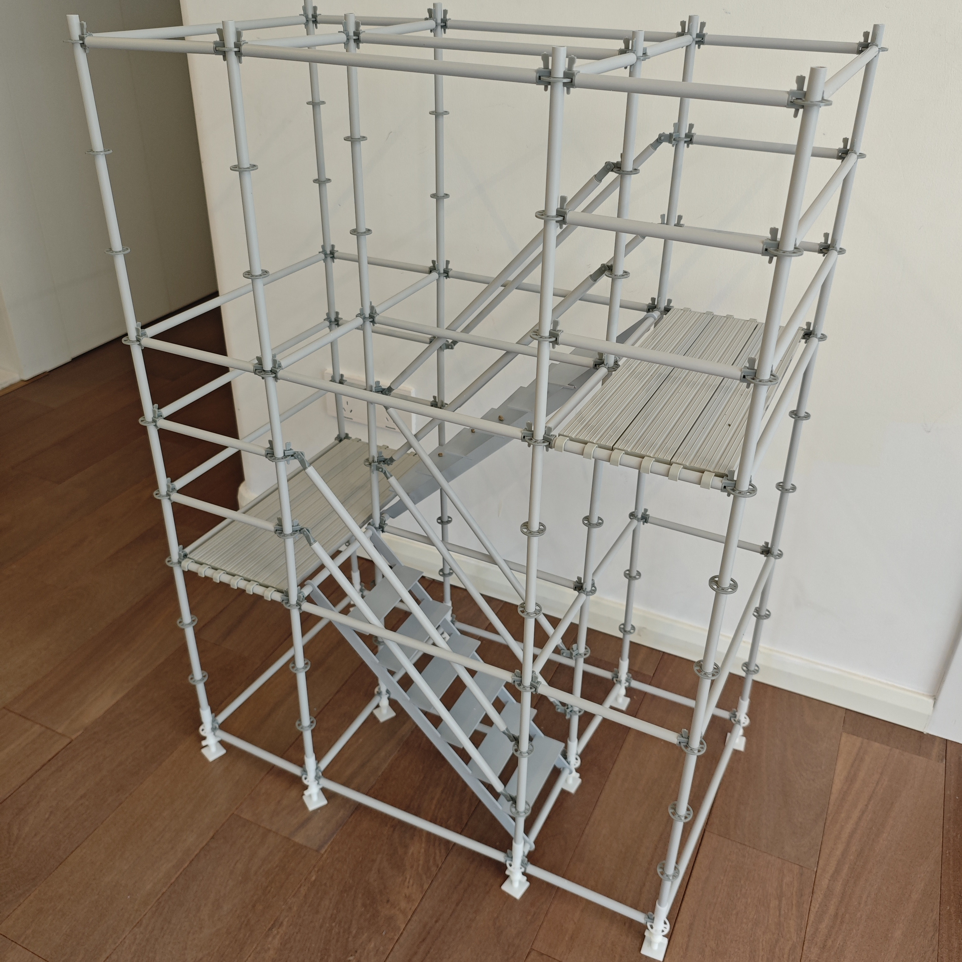 DIY教学培训承插盘扣脚手架舞台雷亚架模型楼梯结构模型搭设实训,淘宝优惠券,粉丝福利购,淘宝优惠卷