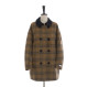 Korean Dongdaemun retro plaid double-sided cashmere wool