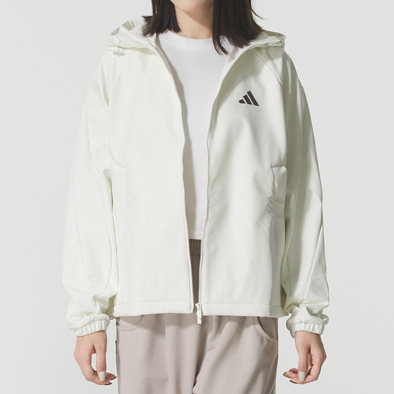 阿迪达斯女装2025秋季新款户外防风加绒外套梭织连帽夹克KC0055,淘宝优惠券,粉丝福利购,淘宝优惠卷