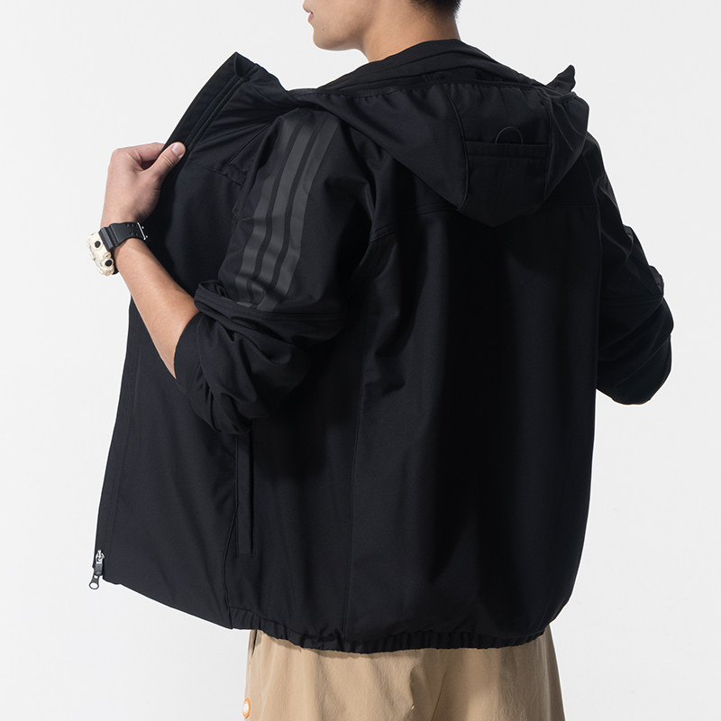 阿迪达斯男装冬季新款SL WARM JKT 加绒保暖运动休闲连帽夹克外套,淘宝优惠券,粉丝福利购,淘宝优惠卷