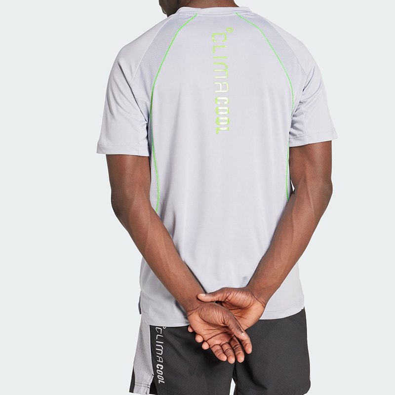 adidas阿迪达斯男装夏季新款TECH APP TEE 训练运动健身短袖T恤 - 图1