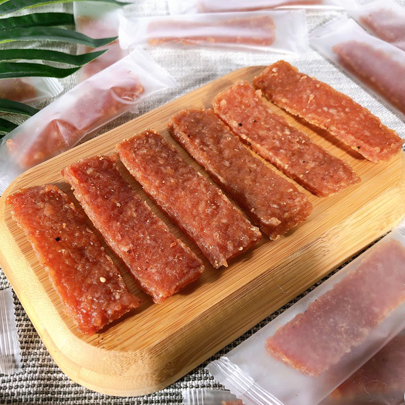 噶己人食品专营店广东潮汕小吃噶己人猪肉脯180g 8090经典怀旧休闲肉干小零食1