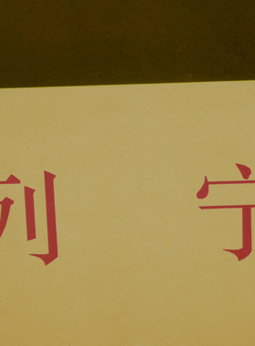 列宁超值时期红色收藏精品画像