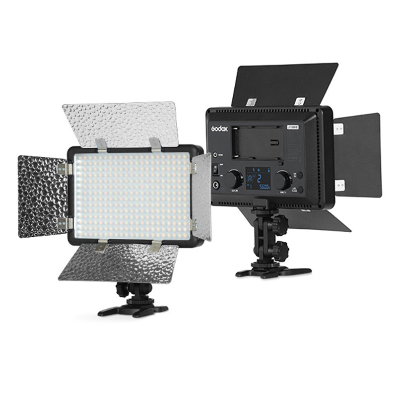 神牛LF308Bi摄影灯led补光灯闪光灯机顶热靴单反拍照便携外拍灯_虎窝淘