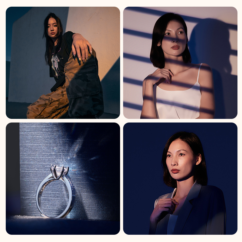 (官方正品)神牛MLP聚光筒ML-P19K/26K/32K光学聚光筒 神牛卡口ML100Bi专用LED投影聚光筒 影棚人像成像投影器 - 图1