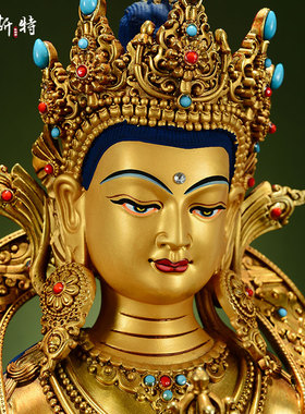 精工铜雕家用金刚萨垛铜像摆件