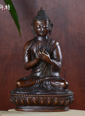 欧斯特尼泊尔手工摆件古铜雕花