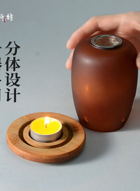 琉璃蜡烛香薰灯烛台摆件