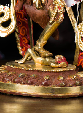 家居摆件鎏金作明尼泊尔手工