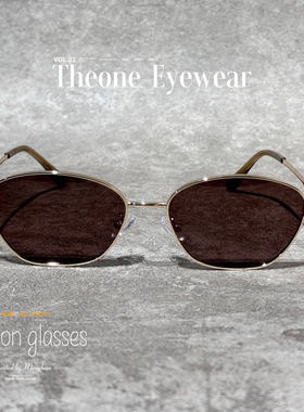 复古偏光金属防紫外线墨镜女