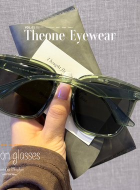 大框墨镜男女潮高清尼龙镜片