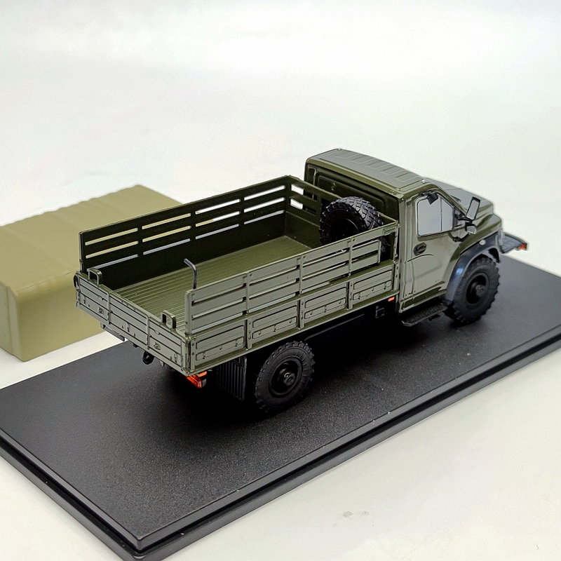 GAZ1:43卡车模型苏联俄罗斯嘎斯卡车运输车仿真合金汽车模型玩具-图2