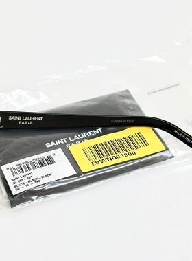 SAINT LAURENT圣罗兰400 SL400黑色椭圆形墨镜太阳眼镜中性001