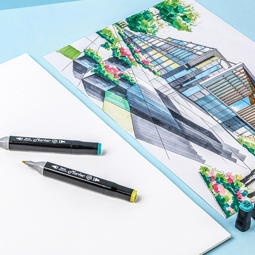 Поймайте мастерскую, живопись на рисунке Macan Sketch, эта книга по рисованию A4A3 не прозрачна