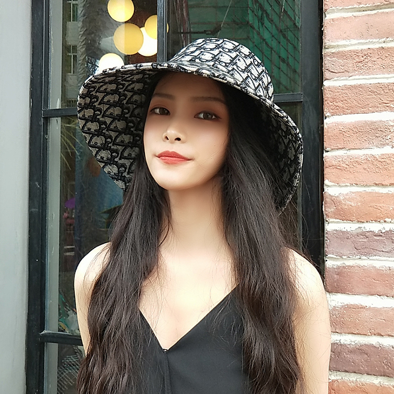 多伦迪奥旗舰店多伦迪奥网红款渔夫帽子女D家遮阳帽女防晒防紫外线韩版潮大帽檐0